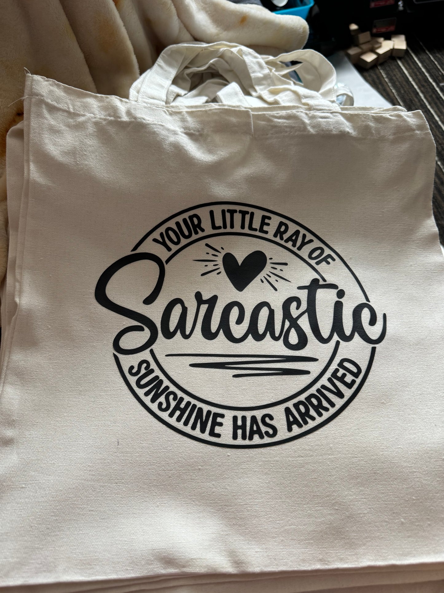Re-usable tote bags
