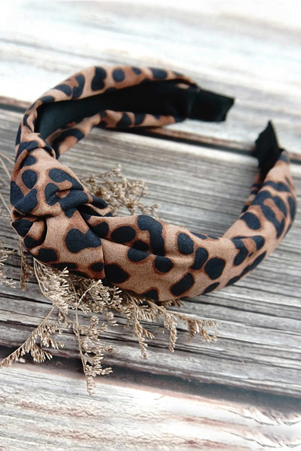 Leopard Knotted Headband